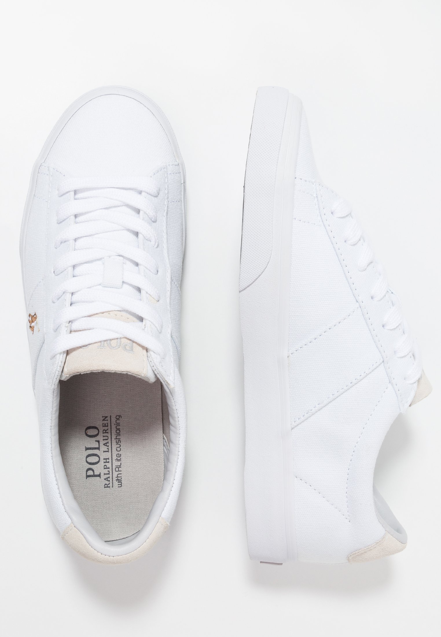 Polo Ralph Lauren SAYER CANVAS SNEAKER UNISEX - Sneakers - bianco