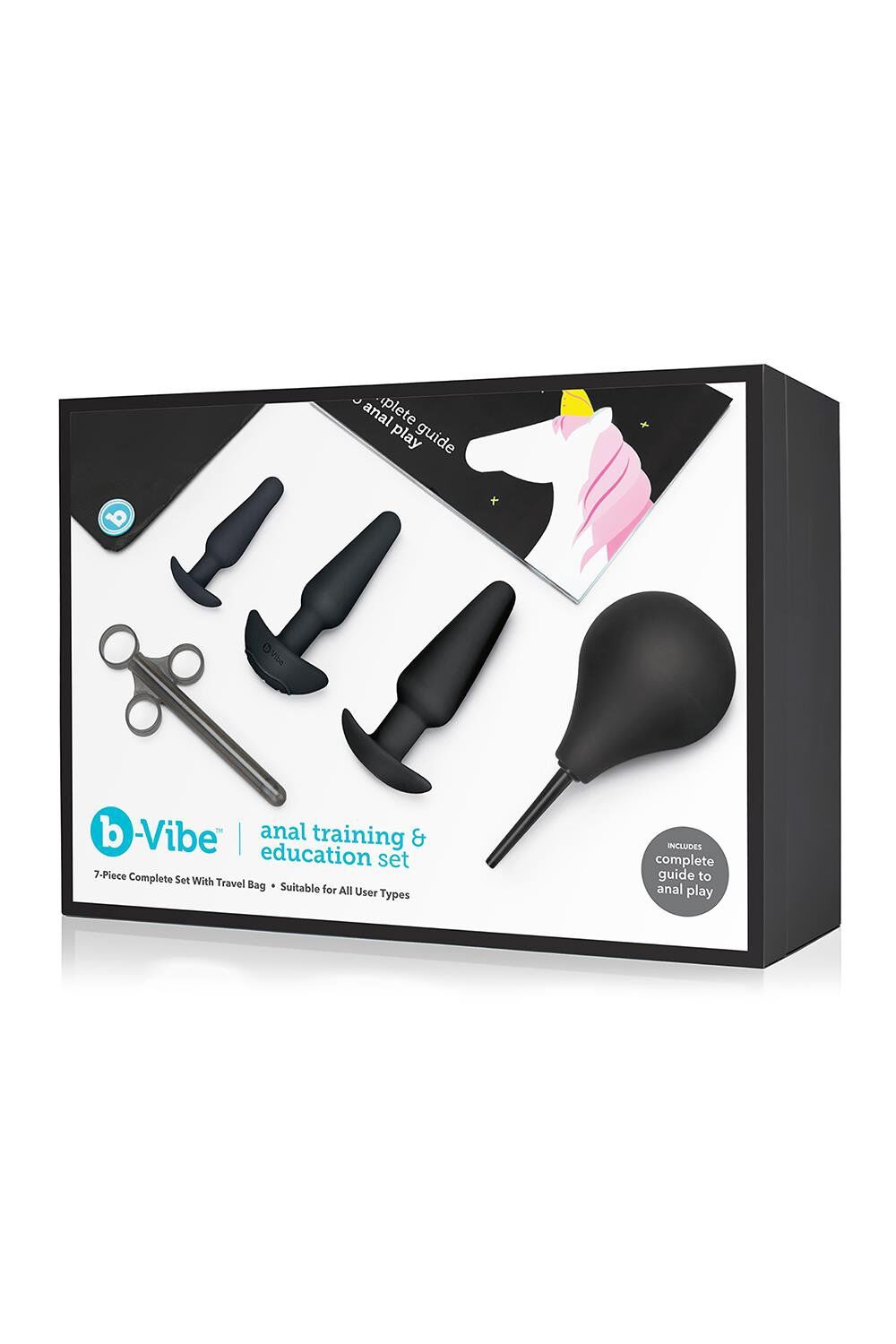 B-Vibe Anal Education Set Schwarz