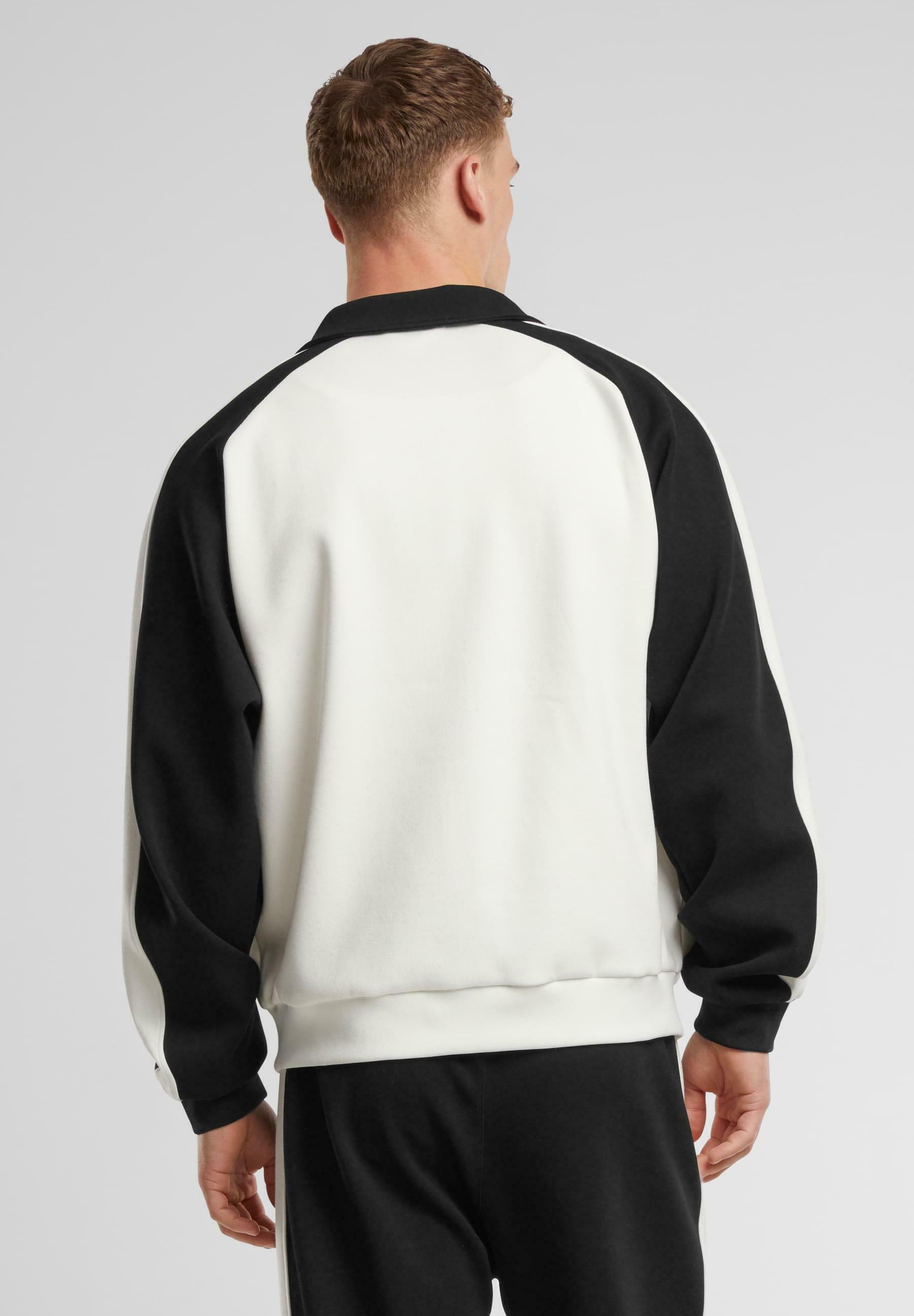 Karl Kani SIDESTRIPE - Trainingsjacke - Offwhite Schwarz
