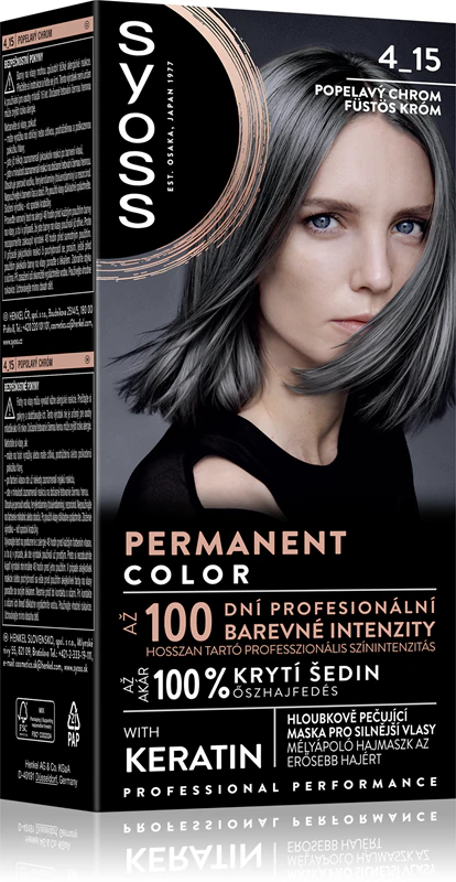 Syoss Permanent Color permanente haarkleuring