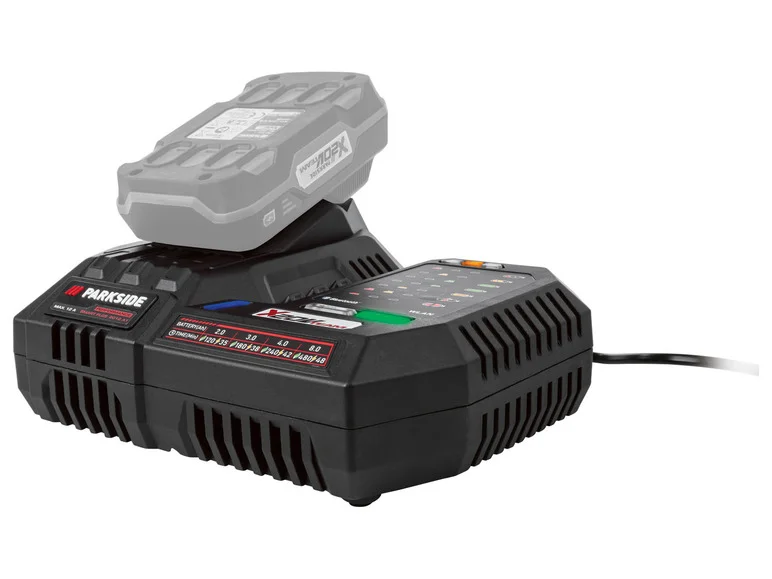 Carregador de bateria PARKSIDE PERFORMANCE® Smart PLGS 2012 A1, 12 A, 20 V