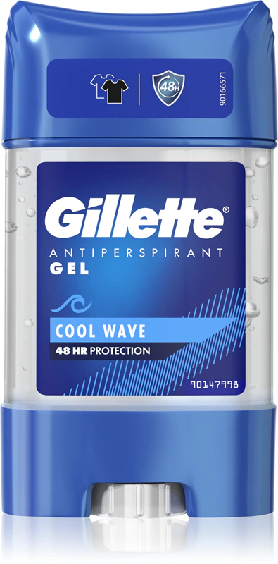 Gel antitranspirante Gillette Cool Wave