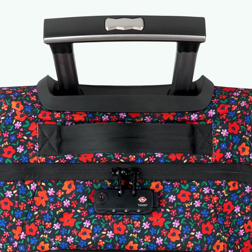 Cabaia Maupiti small red 2-wheel soft suitcase