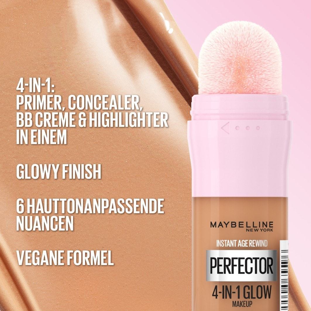 Maybelline Foundation Instant Perfector Glow 4-in-1 grima krēms - 20 ml