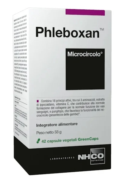 CHIESI PHARMACEUTICALS Phleboxan Nhco Caps 42