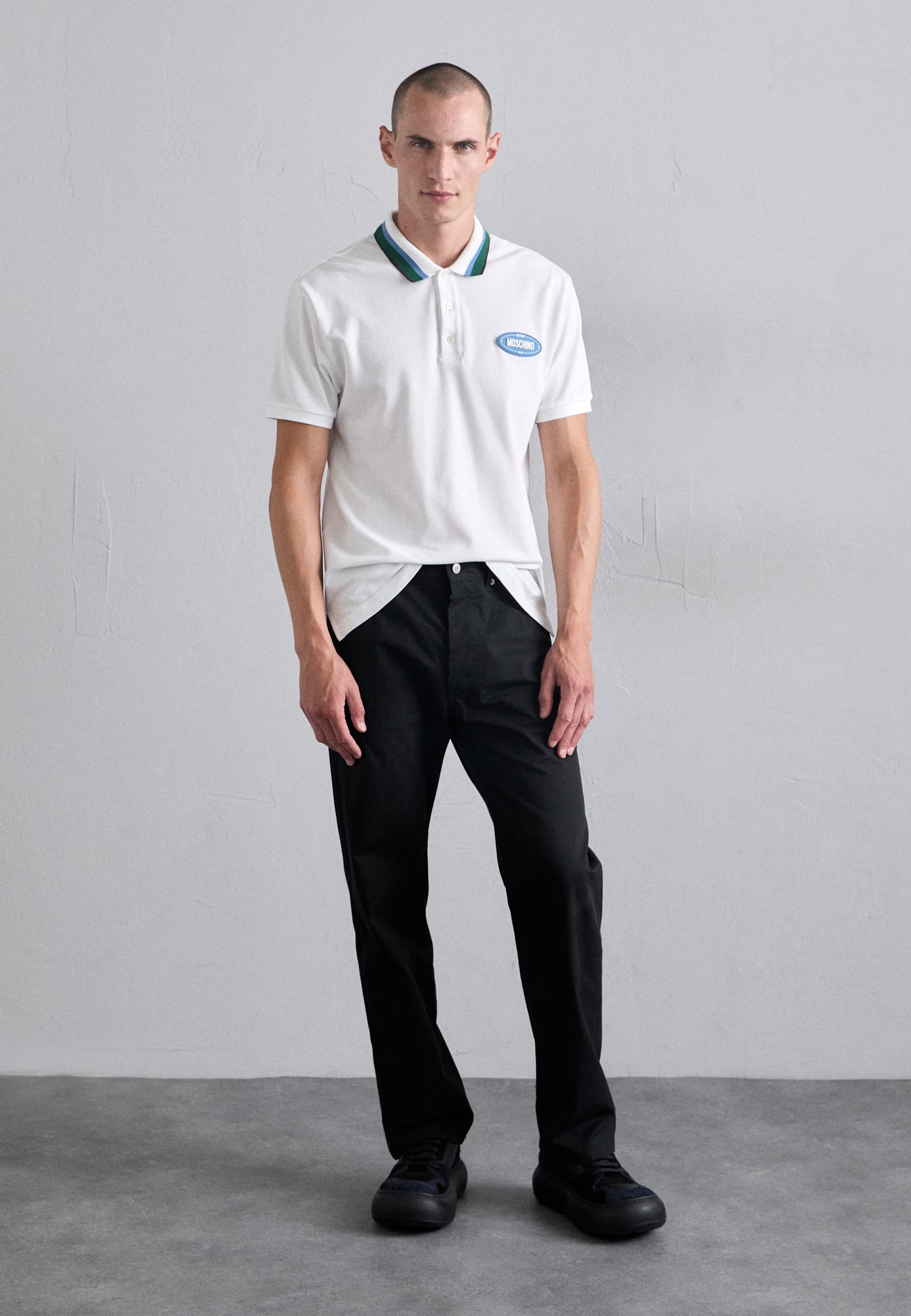 Tênis MOSCHINO - preto/azul