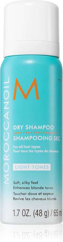 Shampoo a seco Moroccanoil para cabelos loiros