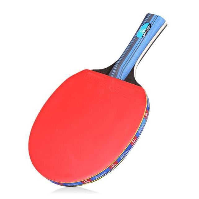Juego profesional de raquetas de ping-pong, 2 raquetas de tenis de mesa + 3 pelotas de ping-pong + bolsa de almacenamiento