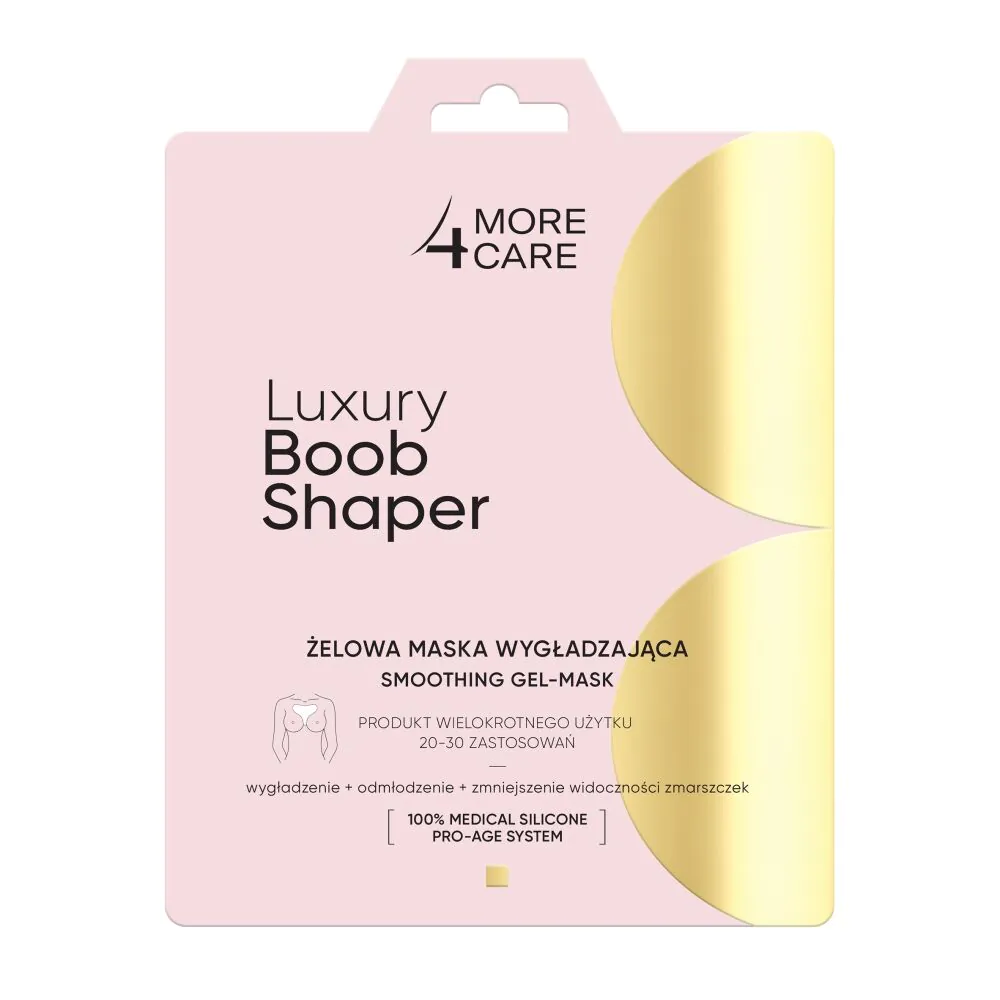 More4Care Luxury Boobs Shaper Żelowa maska wygładzająca dekolt i biust