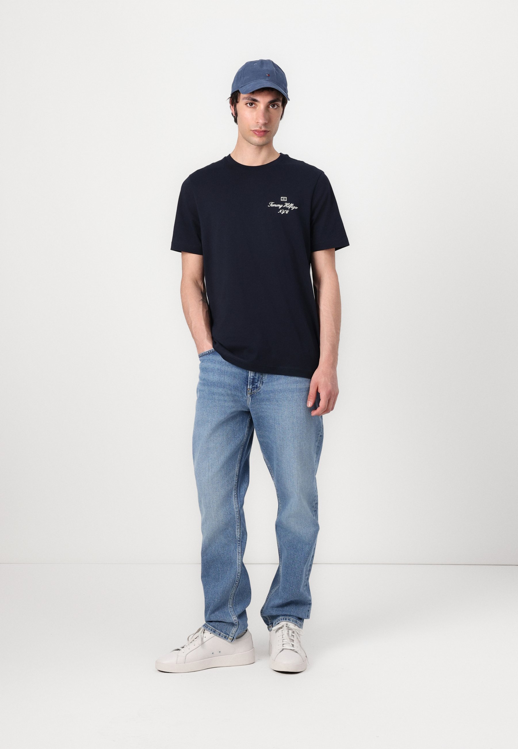 Tommy Hilfiger REGULAR MERCER - Jeans a gamba dritta - blu Bennet