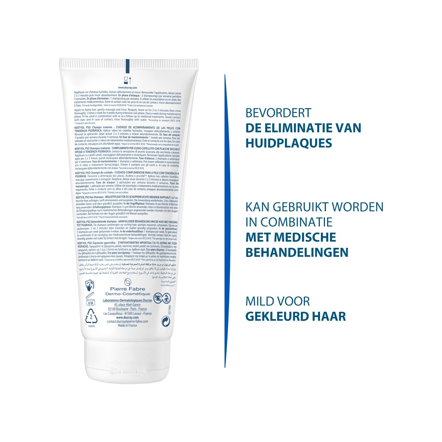 Ducray šampon za kosu KERTYOL PSO Treatment šampon - 200 ml