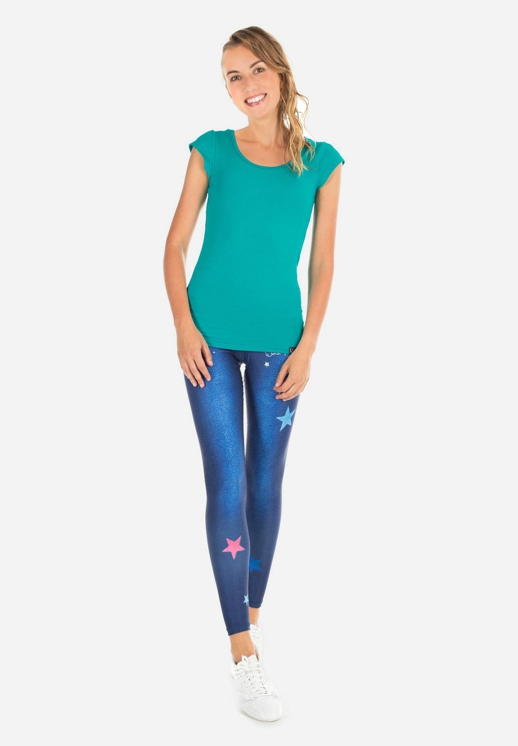 Winshape Print T-shirt - oceaan groen