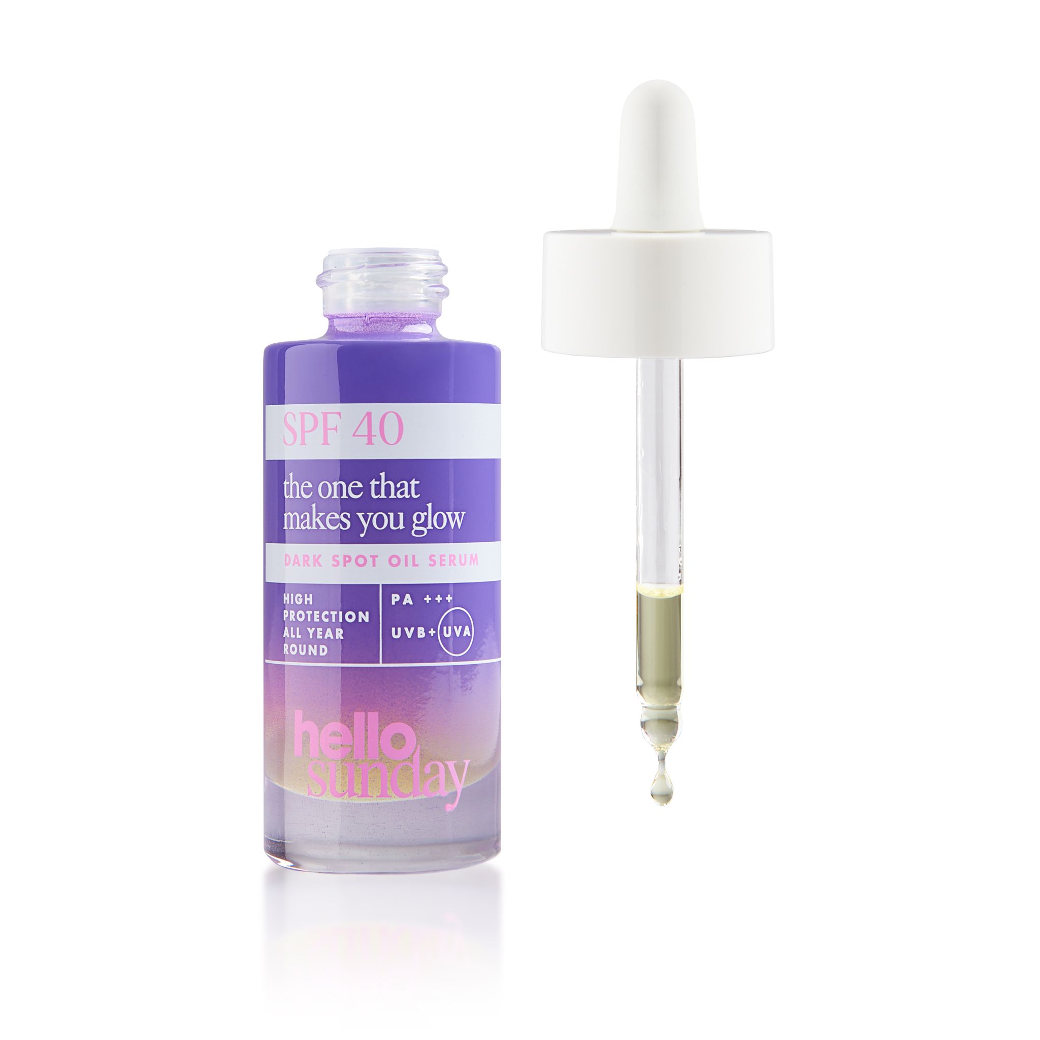 Sérum proti vypadávaniu pleti The One That Makes You Glow SPF 40 Omladzujúce krémy na tvár