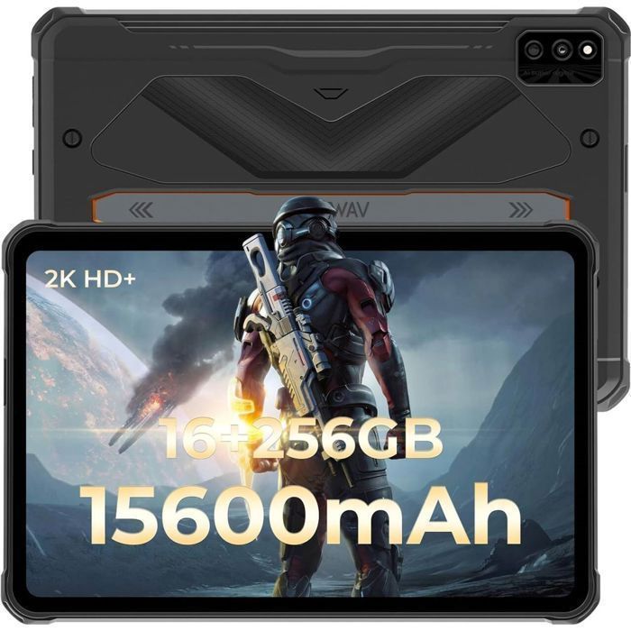 Unbreakable Tablet HOTWAV R6 Pro 16GB+256GB 10.1