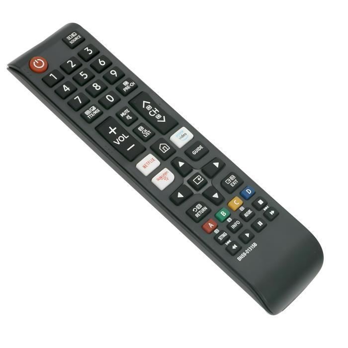 Replacement remote control for SAMSUNG TV, universal, with Amazon Netflix buttons, superior quality.