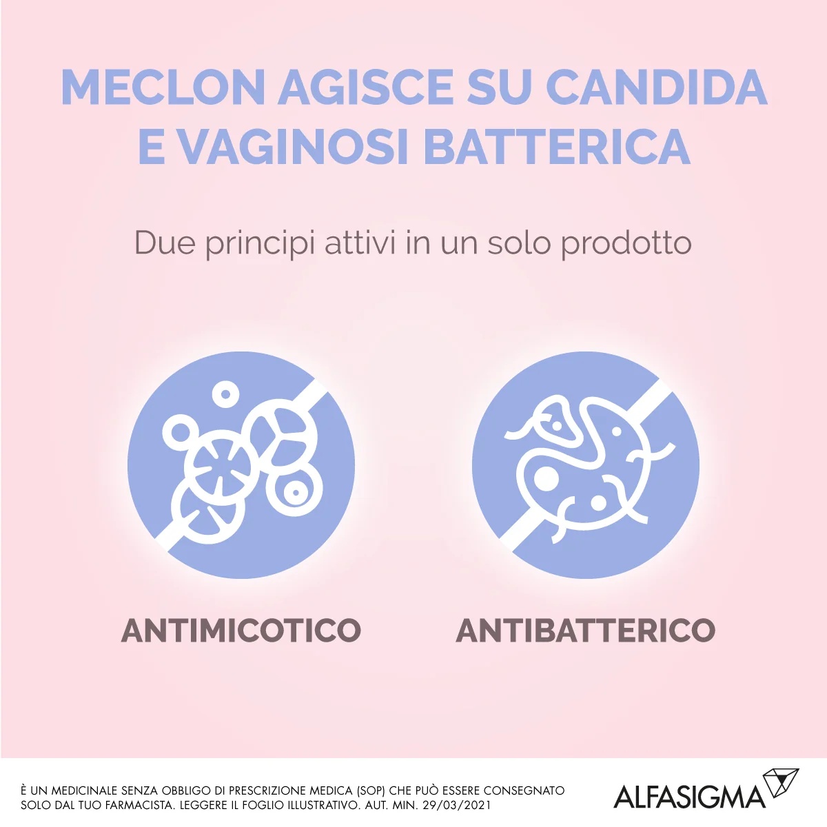 MECLON Meclon 100 + 500 mg 10 óvulos vaginales para infecciones vaginales