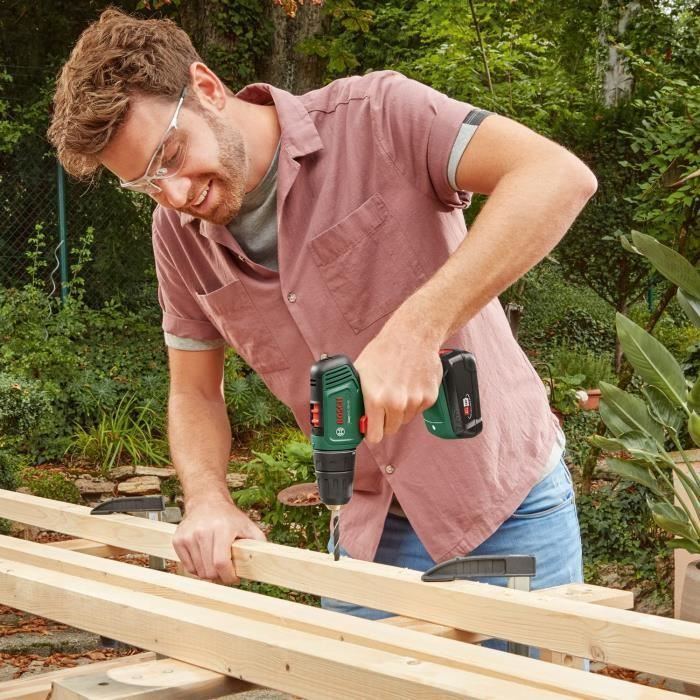 Taladro atornillador inalámbrico EasyDrill 18V-40 (2 x 2.0Ah) + AL18V-20 en maletín de transporte