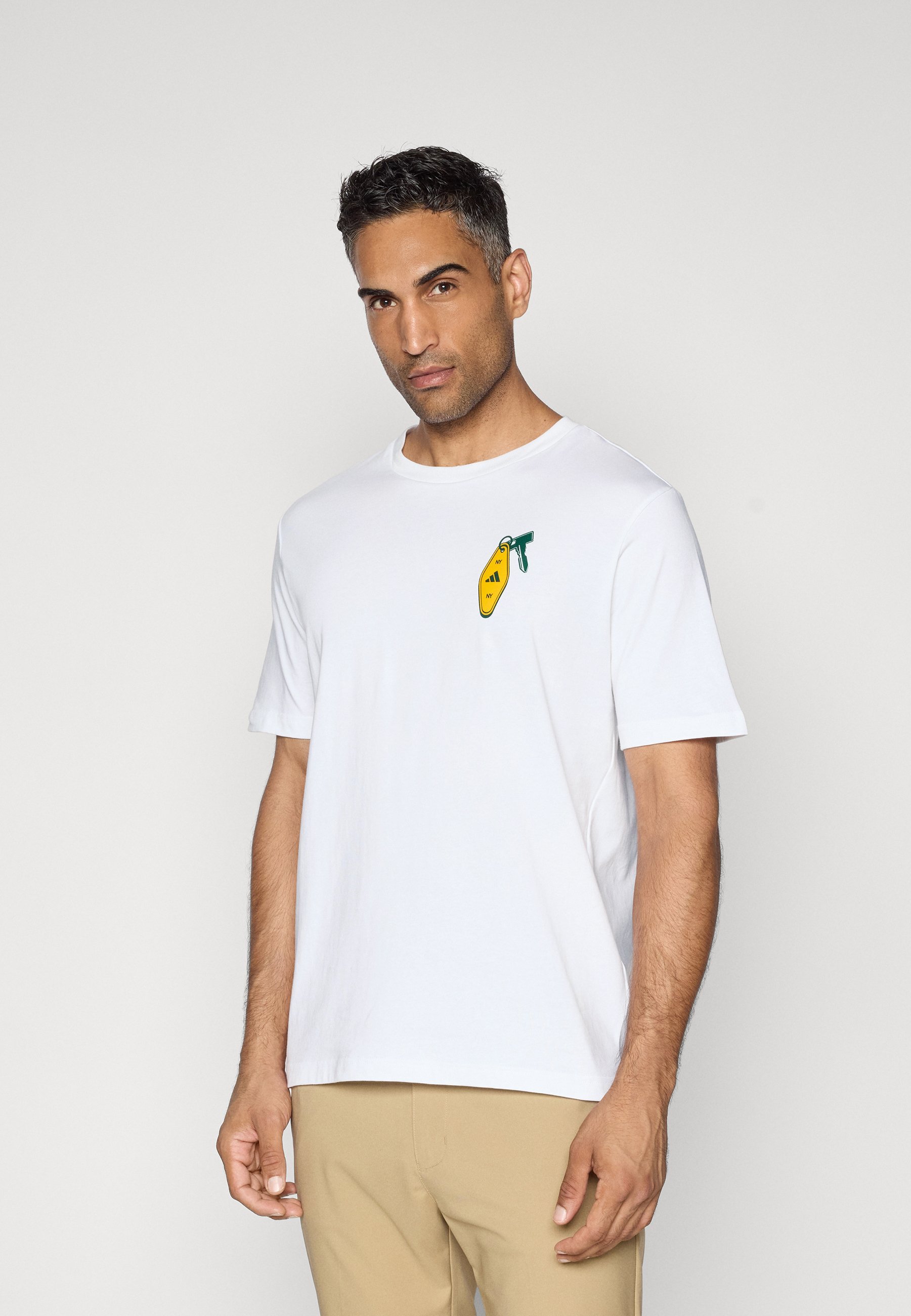 adidas Golf CHIP - T-skjorte med print - white