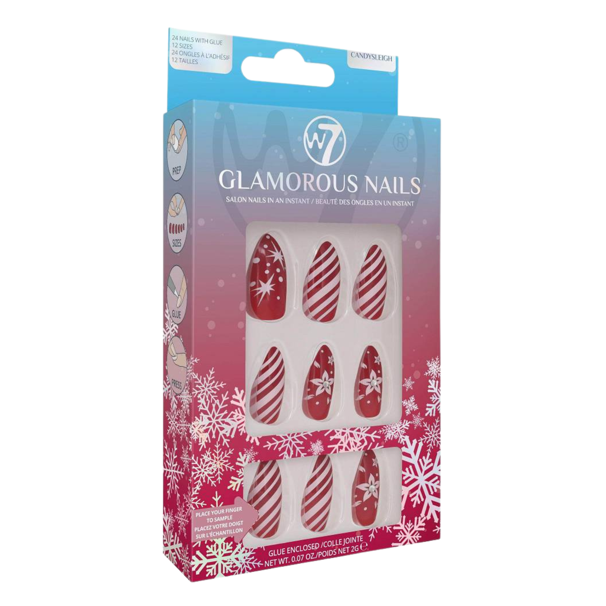 W7 Glamurozni nokti