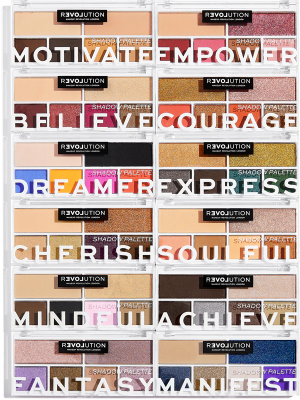 Paleta de Sombras Revolution Relove Colour Play