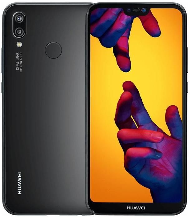 Smartphone - HUAWEI - P20 Lite - 64Go - Noir - Android 8.0 Oreo - Lecteur d'empreintes digitales