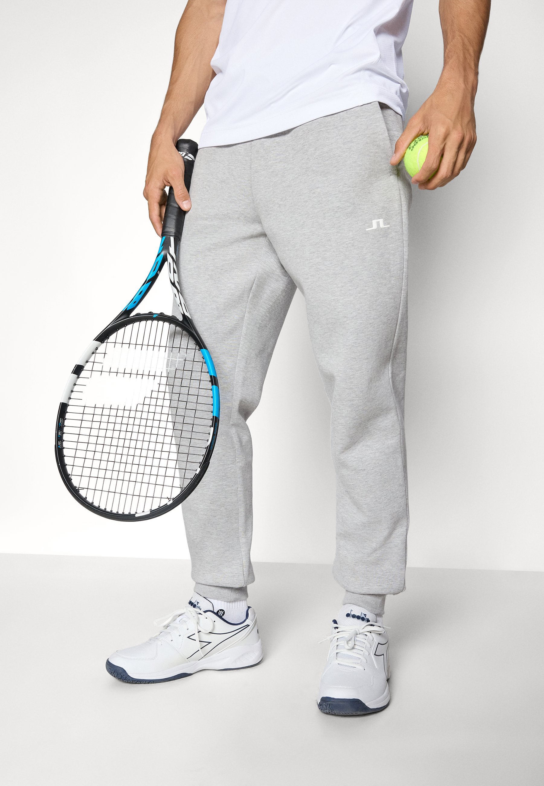 J.LINDEBERG Sports STEFFEN SWEATPANTS - Trainingsbroek - lichtgrijs