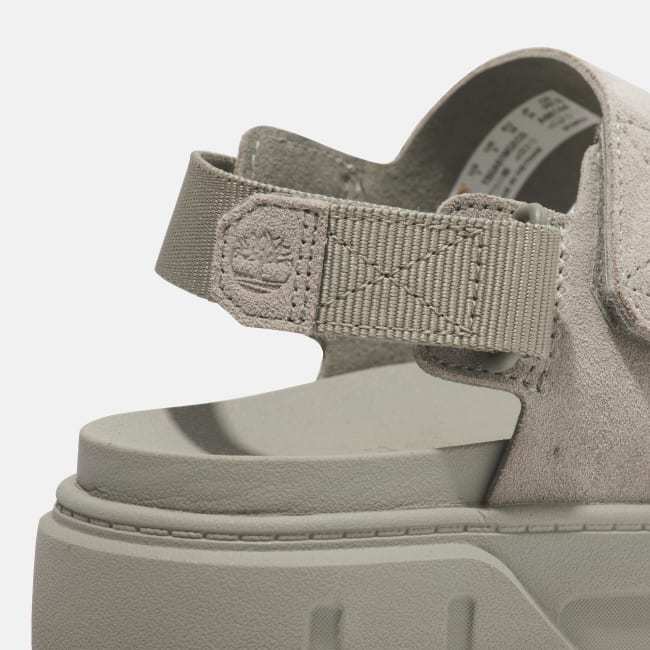 Sandalo a Doppia Fascia Greyfield da Donna in                beige