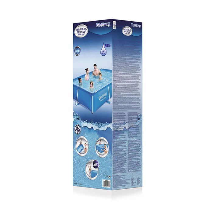 Piscina rígida Bestway para adultos, 259x170x61 cm, para jardín, modelo 56403