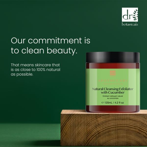 Dr Botanicals Detergente Esfoliante Naturale al Cetriolo