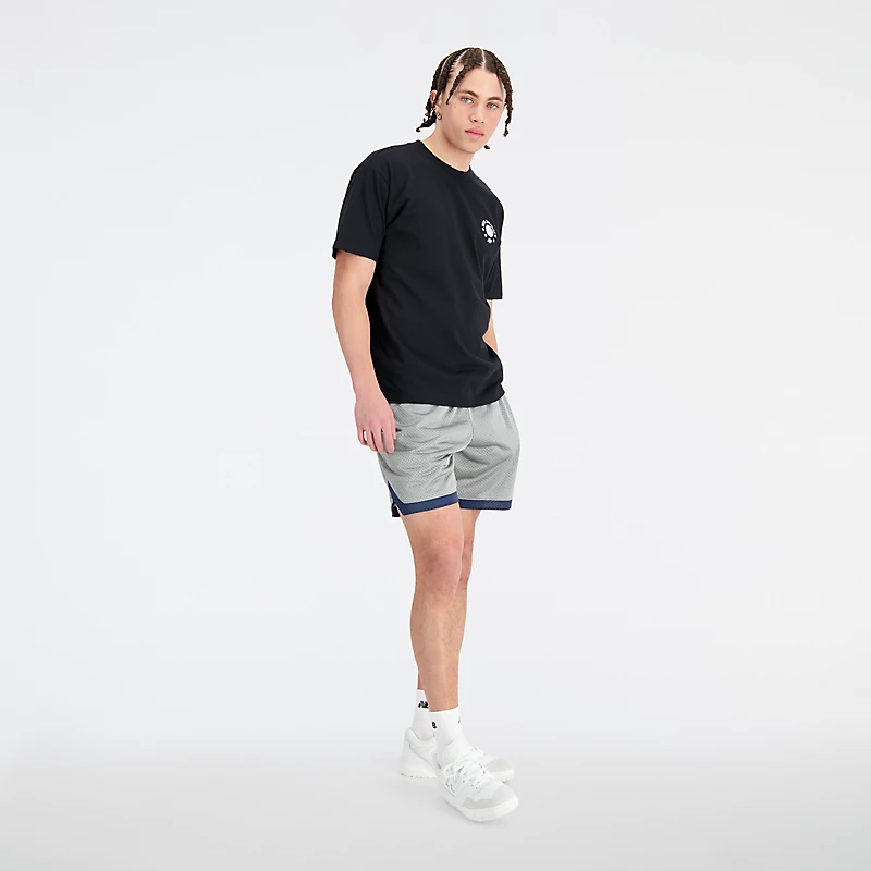Koszulka męska Hoops Essentials – CZARNY