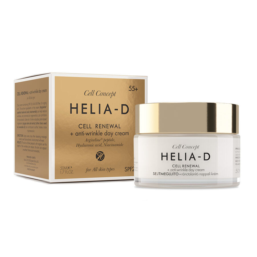 Helia-D-solukonsepti Solujen uusiutuminen