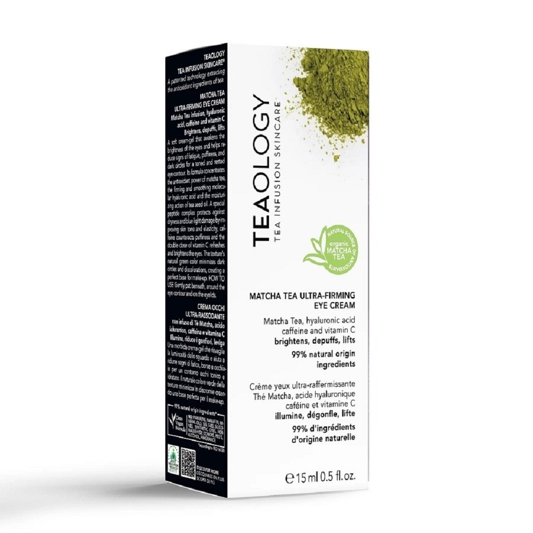Teaology Matcha krema za ultra učvrstitev kože okoli oči - 15 ml