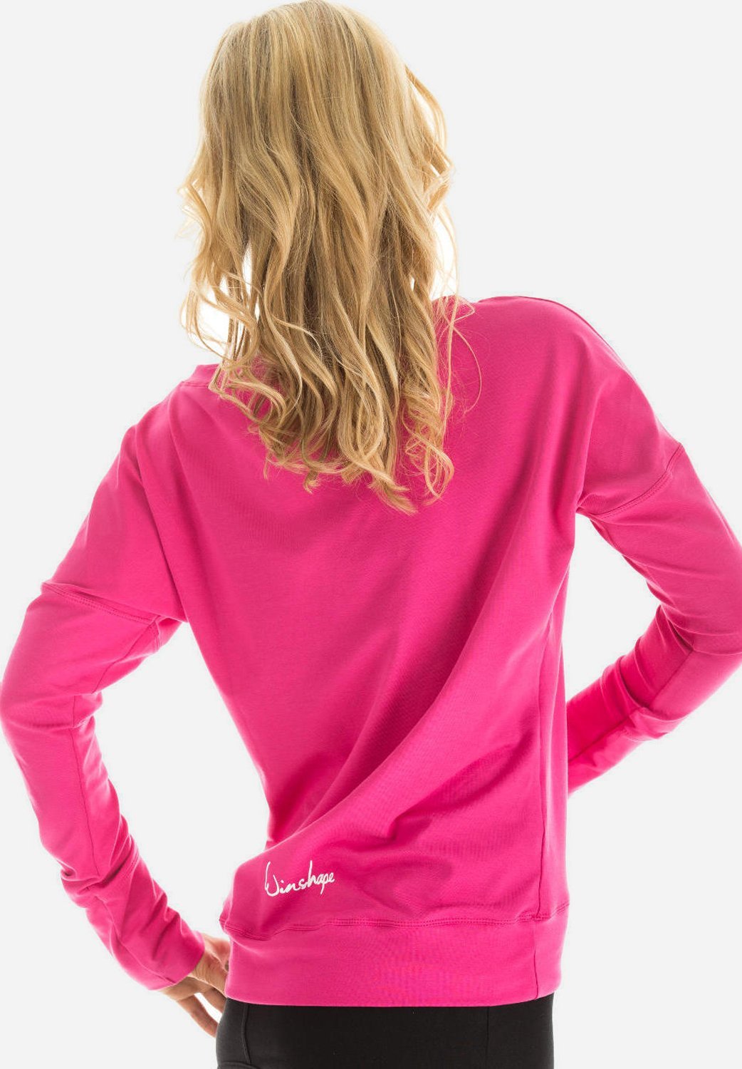 Sweat-shirt à manches longues Winshape - rose