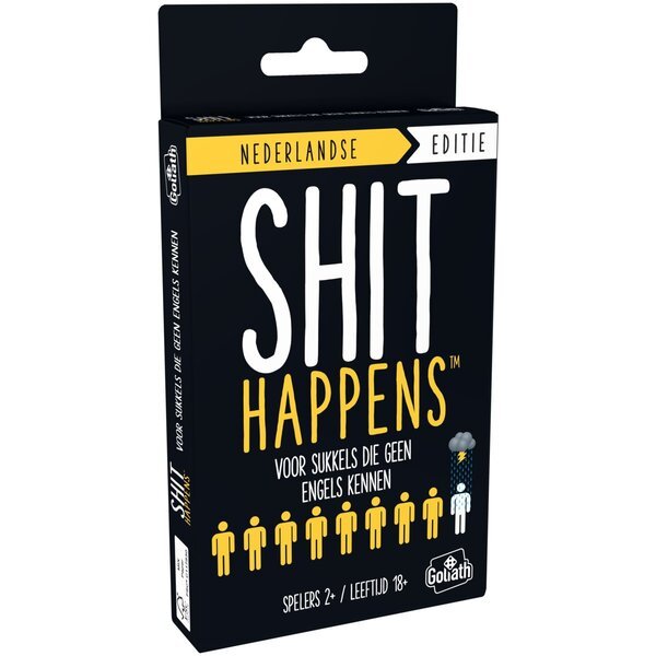 Goliath Shit Happens 18+ kāršu spēle<br>Nīderlandiešu valodas spēle