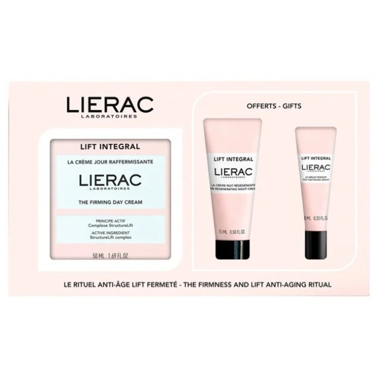 LIERAC Lierac Lift Integral Set: dagcrème 50 ml + nachtcrème 15 ml + anti-aging liftend serum 10 ml