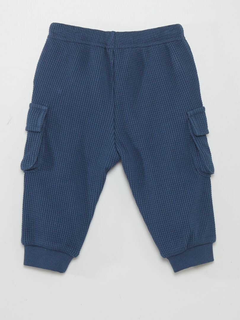 Honingraat Joggingbroek - BLAUW