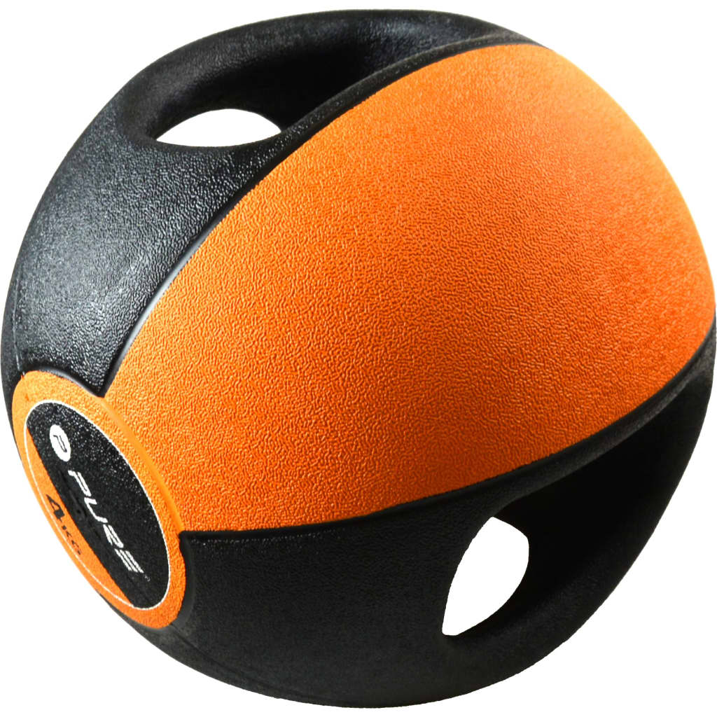 Balón Medicinal Con Asas Pure2improve 4 Kg
