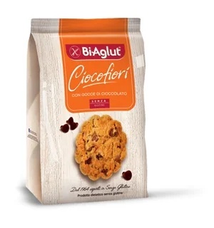 BIAGLUT Biaglut Cioco Fiori Biscuits sans gluten 200 g à emporter partout avec vous