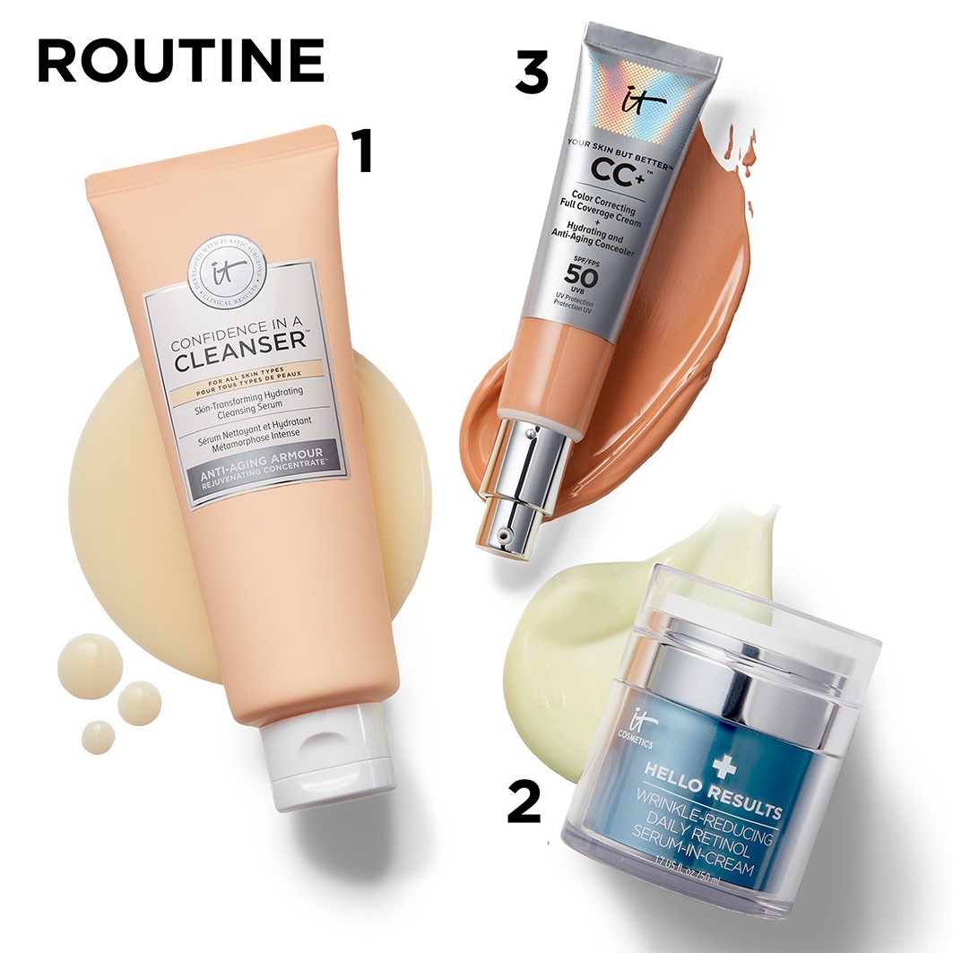 IT Cosmetics Soin visage Sérum-en-Crème anti-ride au rétinol à usage quotidien