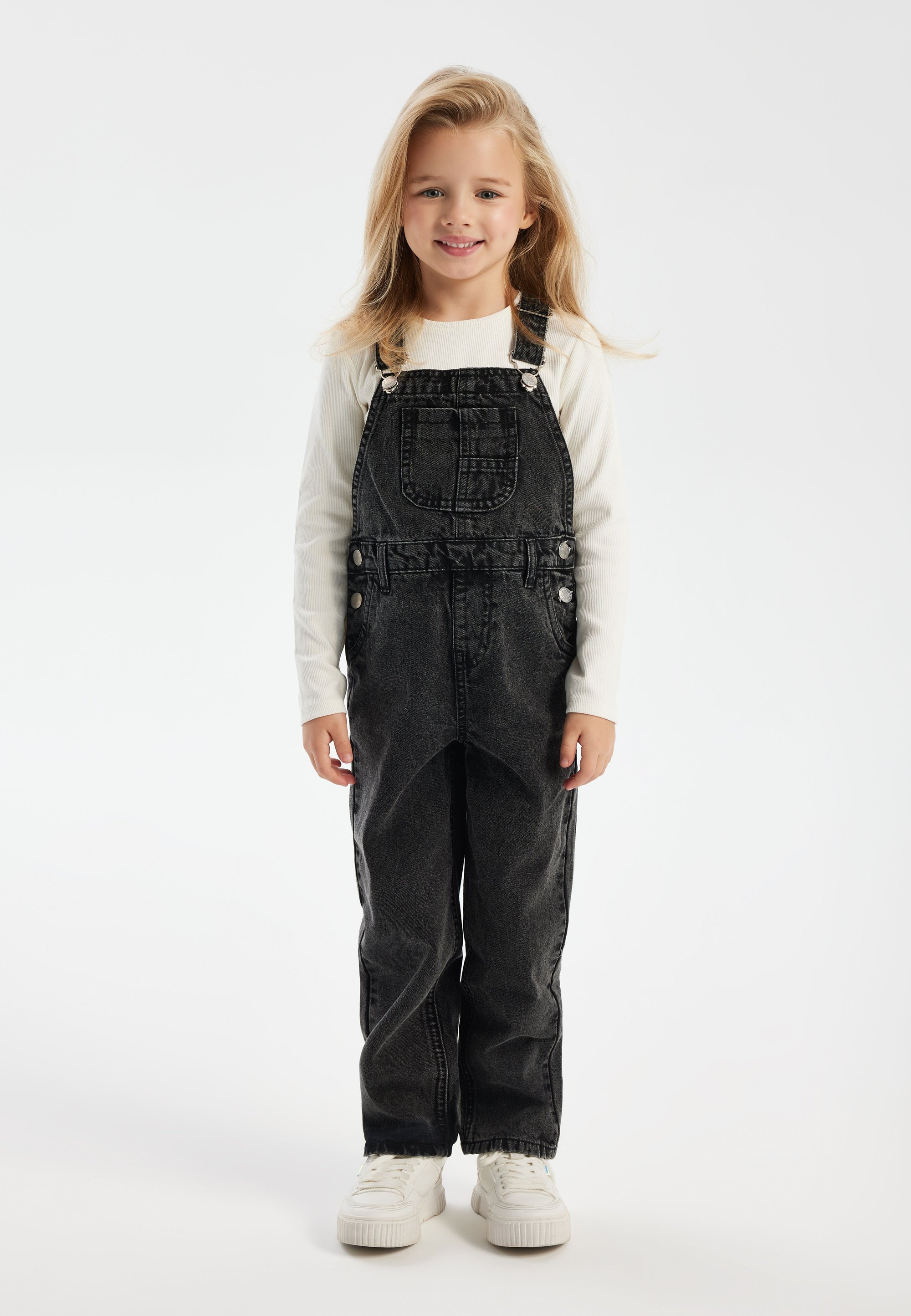 MINOTI LANGE LIJF REGULAR FIT - Overalls - zwarte denim