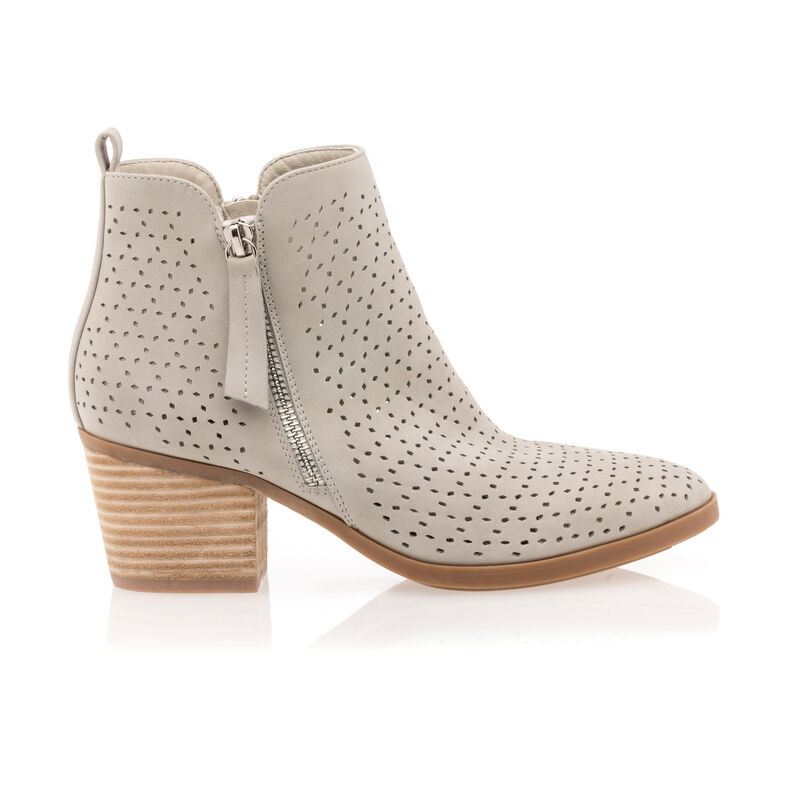 Graue Damenstiefel / Stiefeletten