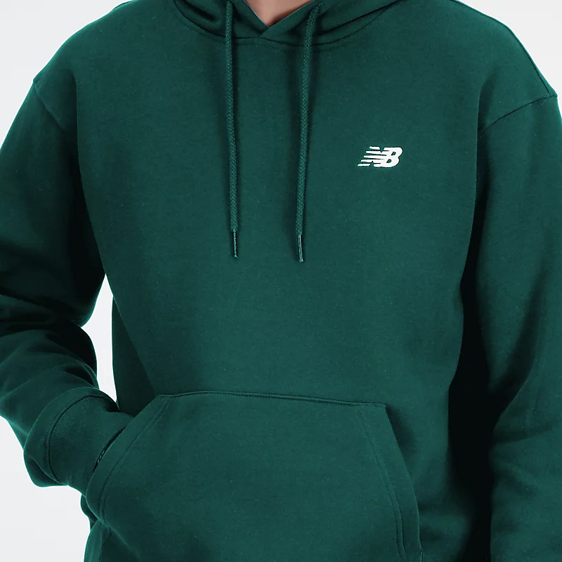 Mikina s kapucí Homme Sport Essentials z francouzského froté - NIGHTWATCH GREEN