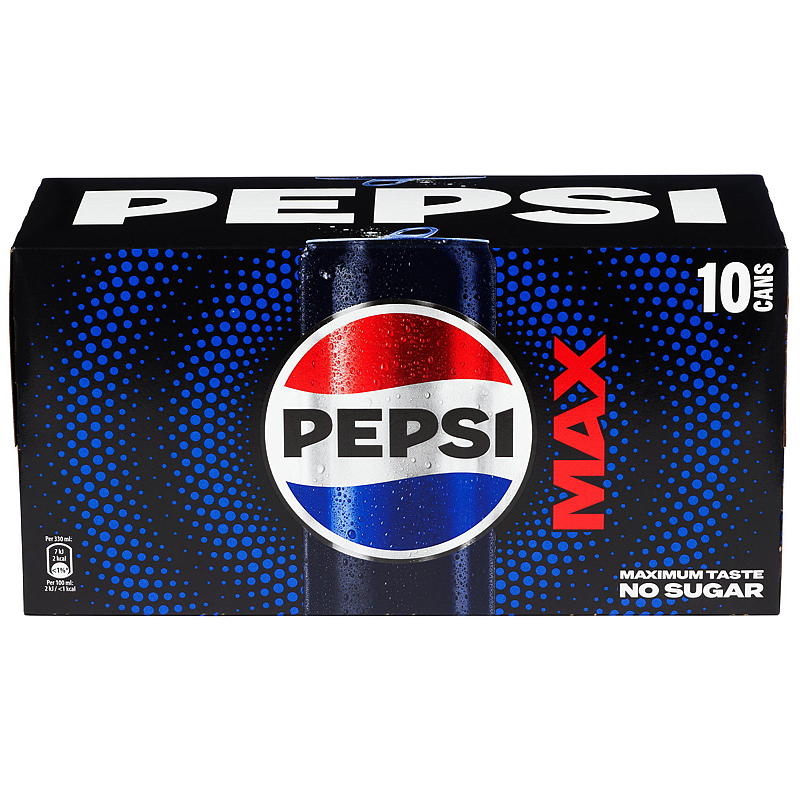 Pepsi Pepsi Max 10 x 0,33 l boks