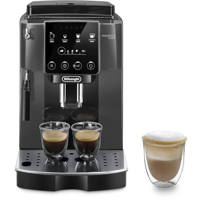 Máquina de café expresso De'Longhi Magnifica Start com moedor integrado - ECAM220.22.GB - 4 receitas - Cinza/Preto