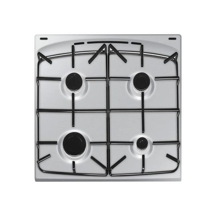 Fagor 74L 4-Flammen-Gasherd, silber - FACG2002S