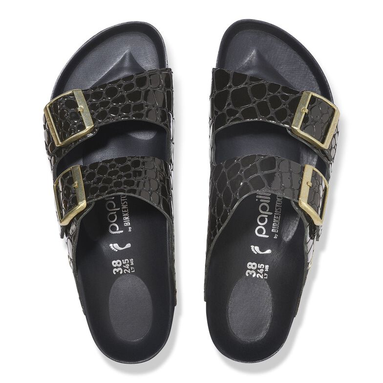 Arizona Flex Platform Pelle vernice - Black Black