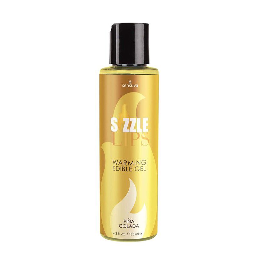 Gel comestible chauffant pour les lèvres Sensuva Sizzle