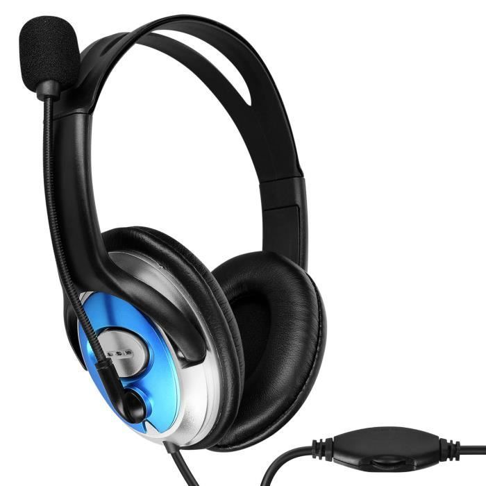 LINQ-headset - Dubbele 3,5 mm-aansluiting - Ruisonderdrukking - Comfortabel - Volumeregeling