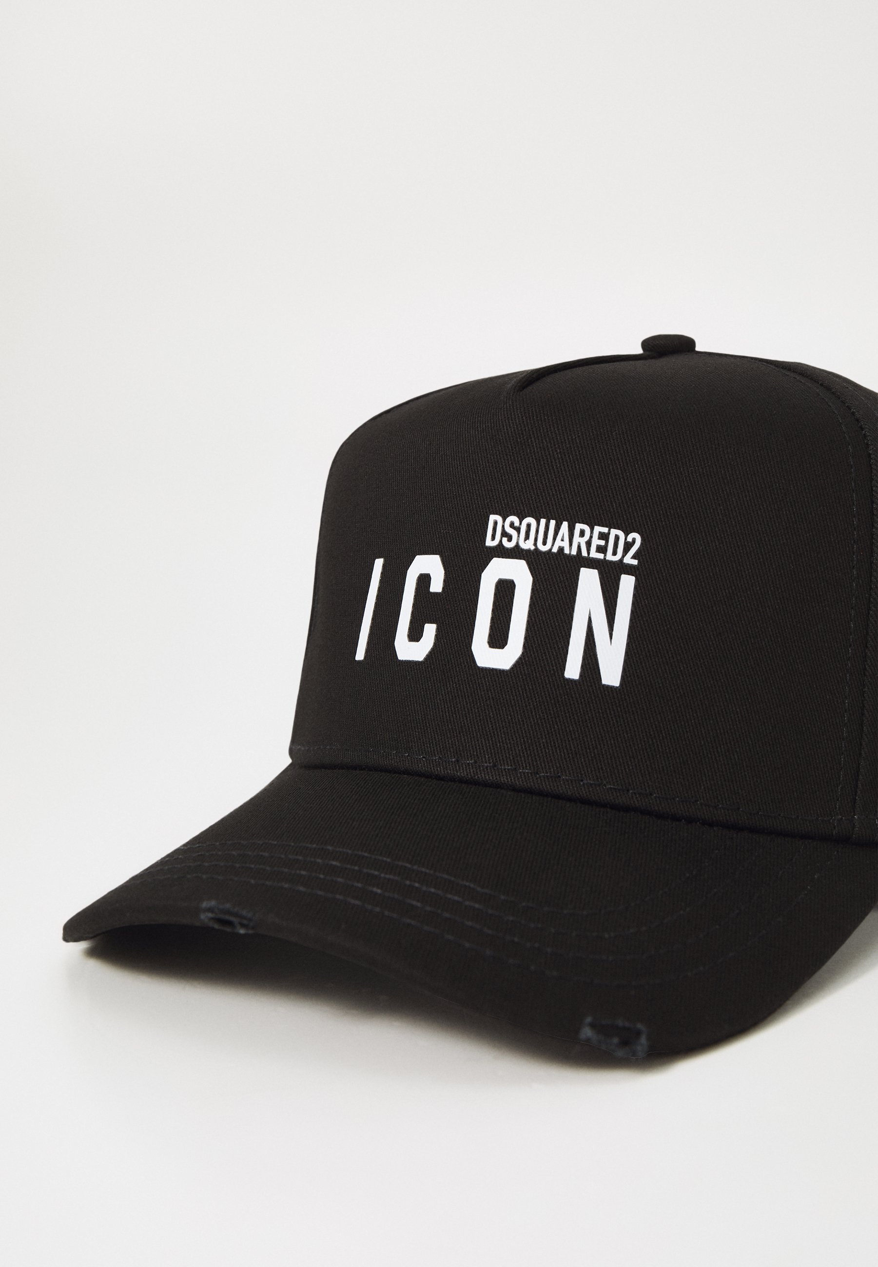 DSQUARED2 ICON BASEBALL - Pet - nero/bianco