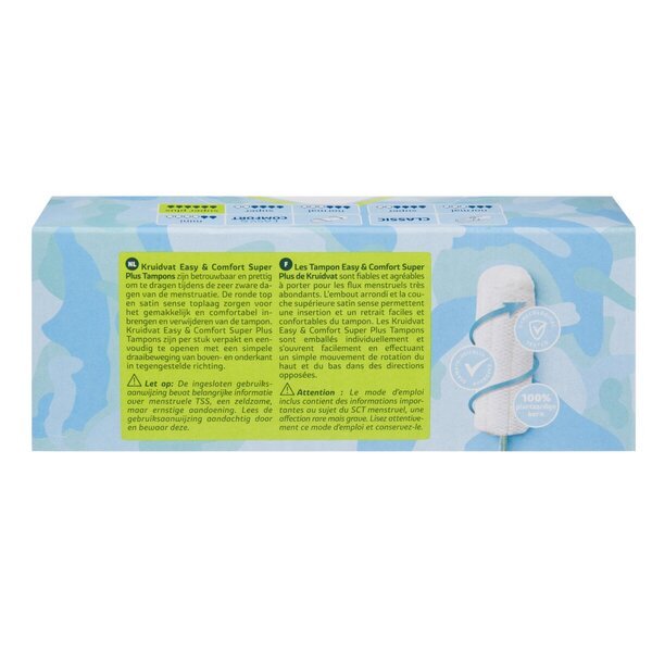 Kruidvat Easy & Comfort Super Plus tamponai<br>16 stukų